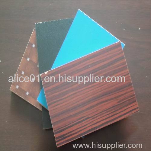 Moisture-proof blue color Melamined Mdf