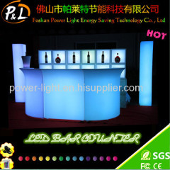 Modern LED Furniture Round LED Bar Counter