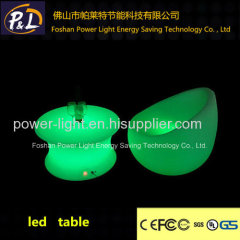 Rotational Moulding PE Material LED Lighted Table