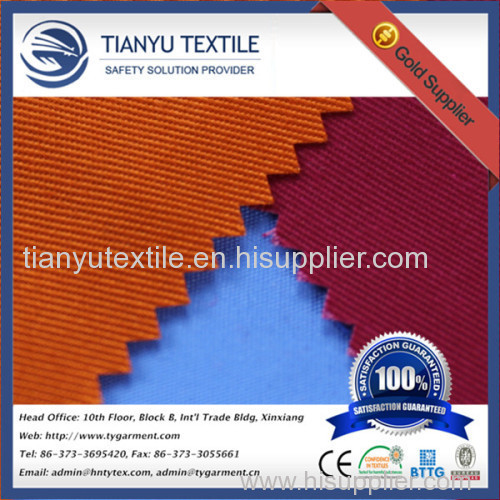 CVC 60% Cotton 40% Polyester Coverall Fabric in Oeko-Tex Standard 100