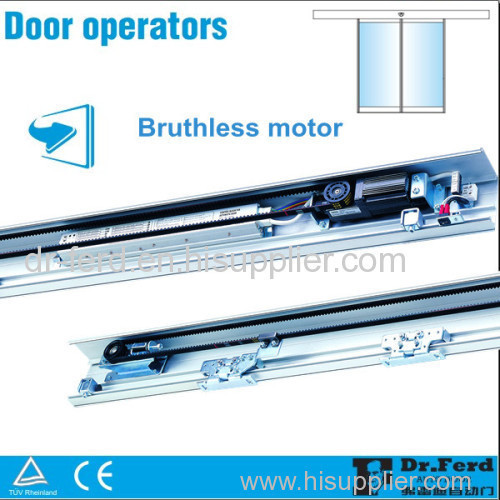 Automatic Commercial Glass Entry Door System