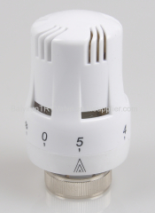 Liquid sensor with white color thermostatic head
