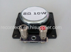 High quality 8 Ohm 10W Electrodynamic Exciter with mounting holes easy for connection