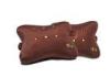 Spandex microbeads brown Electric Massage Pillow / Magnetic car massage pillow