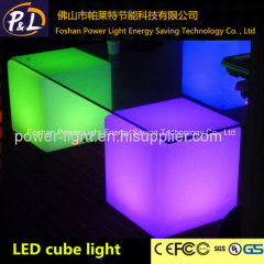 PARTY EVENT WEDDING LED Cube Furniture Illuminated LED Cubic Chair