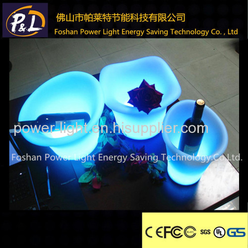 Bar Furniture Color Changing LED Beer Ice Bucket