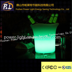 RGB Color Changing LED Ice Bucket /LED Light Ice Cooler