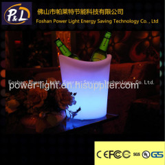 RGB Color Changing LED Ice Bucket /LED Light Ice Cooler