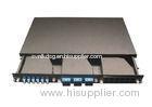 19inch Rack Mounted MPO Patch Panel , 3pcs MPO Casstte Module