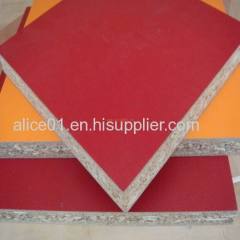 Melamine Faced particleboard Glossy Poplar core ISO9001:2000 standard