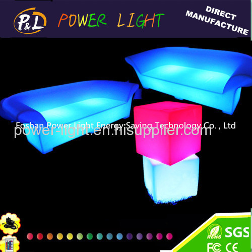 Lighted Home Patio Garden Furniture LED Sofa