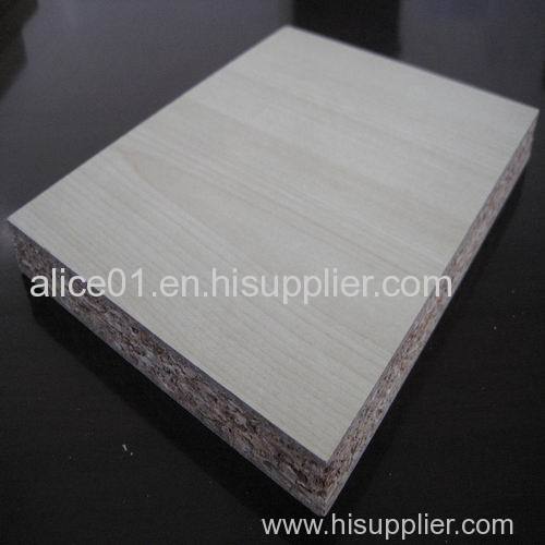 Glossy Melamine Faced particleboard ISO9001:2000 standard Poplar core