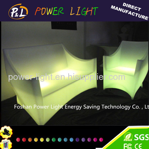 Apple LED Sofa for Events with 16 Colors Lighting