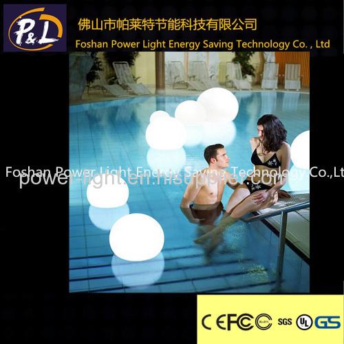 Outdoor Swim Pool Waterproof RGB Plastic LED Round Ball