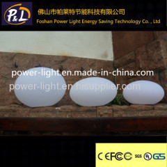 Christmas Light PE Material LED Flat Ball