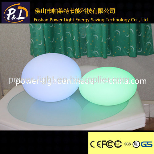 Christmas Light PE Material LED Flat Ball