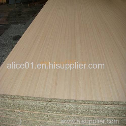 ISO9001:2000 standard Satin Melamine Faced particleboard Poplar core