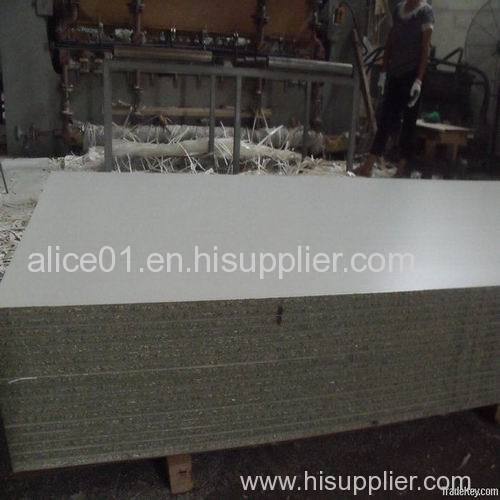 Satin melamine faced chipboard (MFC) Poplar core ISO9001:2000 standard