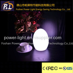 led table lamp light desk lamp light decorative color changing led egg shape lamp pyramid lamp