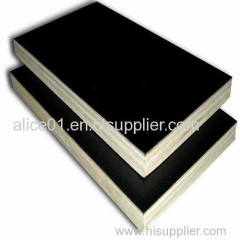 Black film Shuttering Plywood ISO9001:2000 Standard Full Poplar core