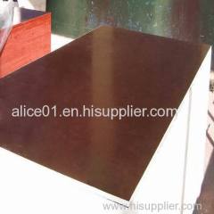 Full Poplar core Black film Shuttering Plywood ISO9001:2000 Standard