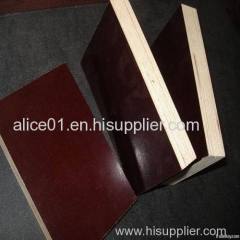 Black film Full Poplar core Shuttering Plywood ISO9001:2000 Standard