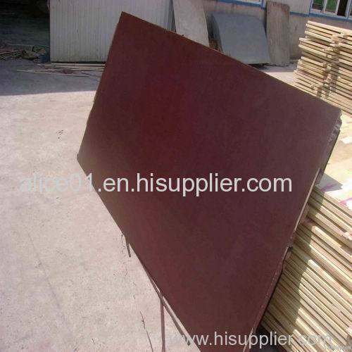 High quality Poplar core black film Shuttering Plywood