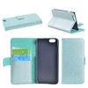 Sewing Process Green Apple Iphone 6 Leather Wallet Case With Card Slots