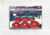 Professional Red 9PC High Carbon Steel Hole Saw Set For Wood / Plastic Cutting