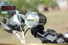 Black color front Led 1200 Lumen bike light 10W With 1 Adjustable headband