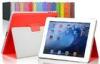 Vibration Proof Orange PU Leather Tablet Case For Android Tablet And For iPad 2&3 Frosted Protevtiv