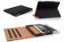 Standing Black Leather Tablet Case Waterproof Apple iPad 3 Hard Shell