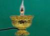 Zinc die casting ghee lamps for buddhist ornaments