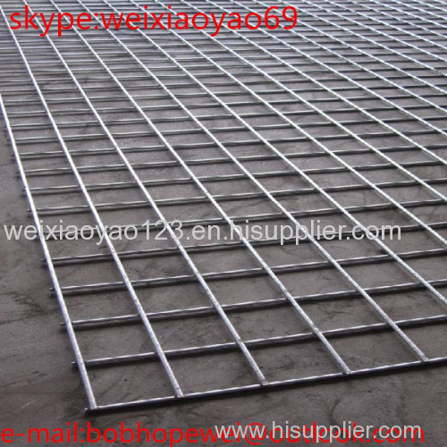 Lowest Price Galvanized Welded Wire Mesh Fence Panel (Manufacturer)