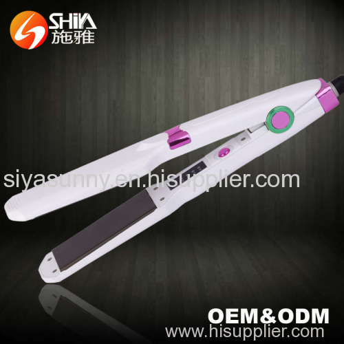 360° swivel cord never tangles hair straightener flat iron