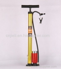 Bike Motorbike Heavy Duty Hand Floor Pump With Pressure Gauge