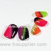 Colorful Full Cover Dark In Grow Fake Nails Suture Pattern False Nail