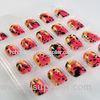 Cute Acrylic Color Changing Nail Art Pumpkin Head Artificial Nail For Nightclub