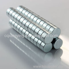 NiCuNi Coating NdFeB N52 5mm x 4mm Neodymium Magnet