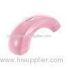 Long Life Pink / Black Mini 6w Led Lamp Nail Dryer With Bridge Shape