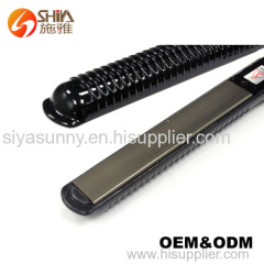 professional new desgin electric hair straightener for men with ceramic coating flat iron plate