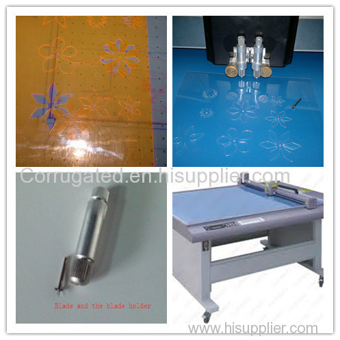 Bag leathers goods patterns marking sample cutting machine