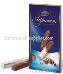 Artpassion Milk Chocolate Sticks 100 g (10 pieces*10 grams)