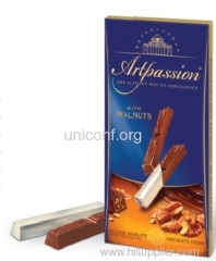 Artpassion Chocolate Sticks almond & truffle cream 100 g (10 pieces * 10 grams)