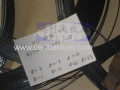 Nickel titanium shape memory alloy or nitinol shape memory wire ASTM F2063 made in China