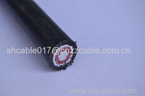 Aluminum alloy conductor concentric cable