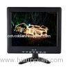 Black Industrial 10 LCD Monitor With PAL NTSC SECAM 110 To 240V AC