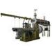 industrial double screw extruder for production floating sinking aquatic feed