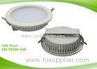 High Power Outdoor SMD 5inch 15watts Recessed LED DownLight AC90 - 265V 50 - 60Hz