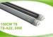 Aluminum Alloy 5 Feet 150CM T8 LED Tube Light 24W , High CRI 80Ra T8 LED Lamp IP44